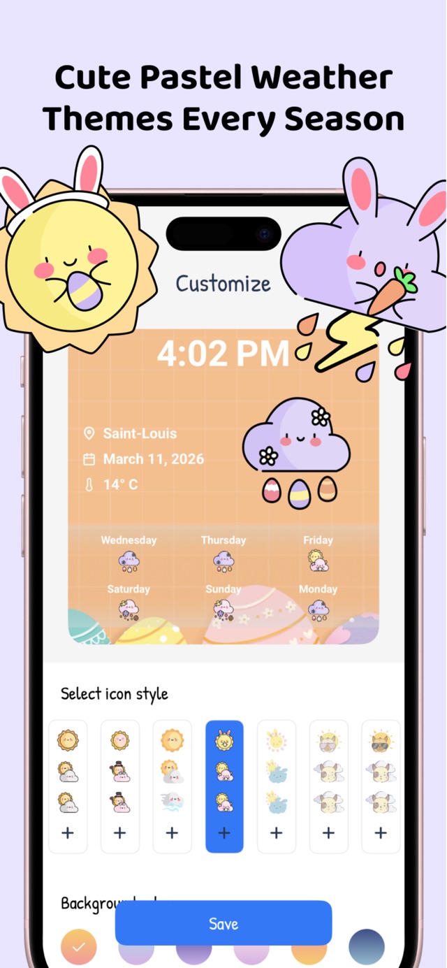 CuteWeather screenshot 2
